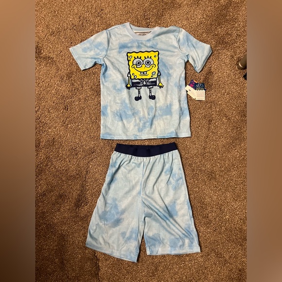 Pajamas | Spongebob Squarepants Boys Pajama Set | Poshmark